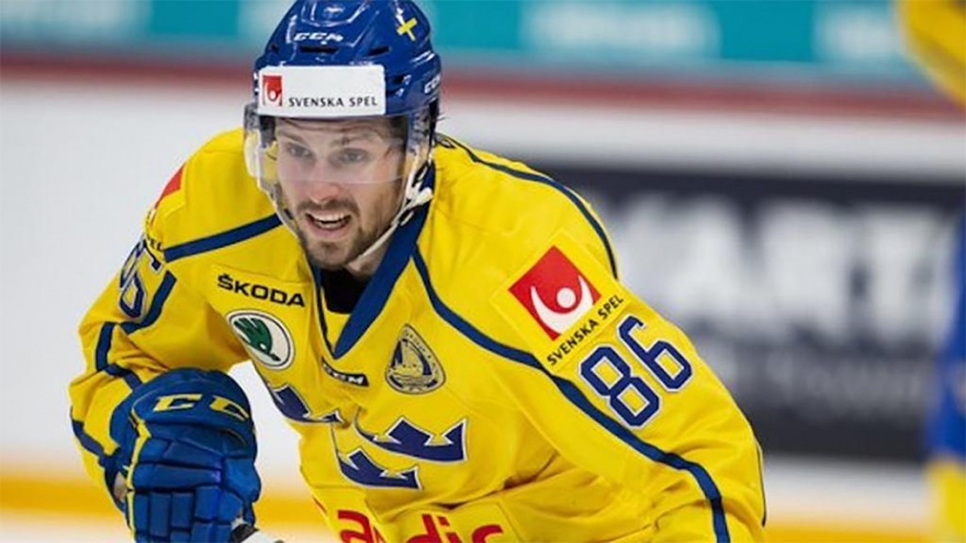Swedish forward Mattias Brome hopes to make the Red Wings.